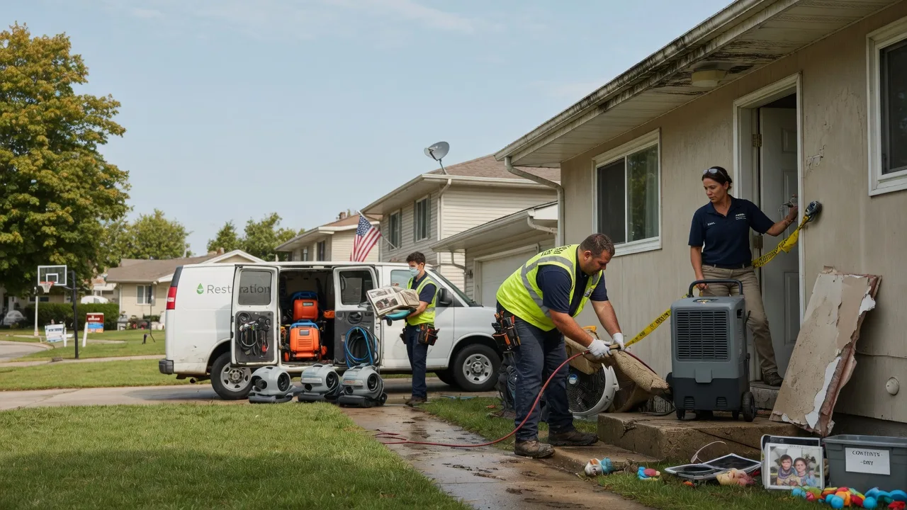 Water Damage Restoration in Rozel, KS near me